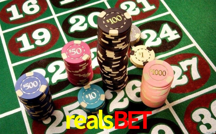 Interface do App realsbet